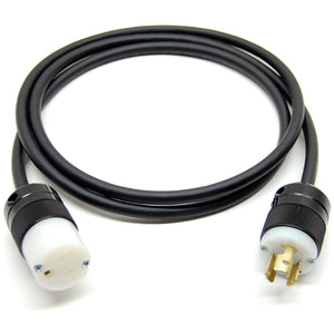 Extension cord for 120V pump with regular non-locking plug (5-15R to L5-15P)