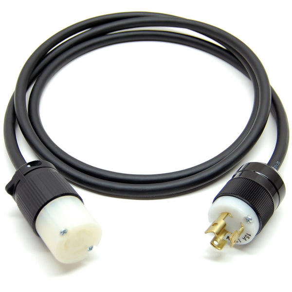 Extension cord for 120V pump with twist lock plug (L5-15R to L5-15P) - The  Electric Brewery