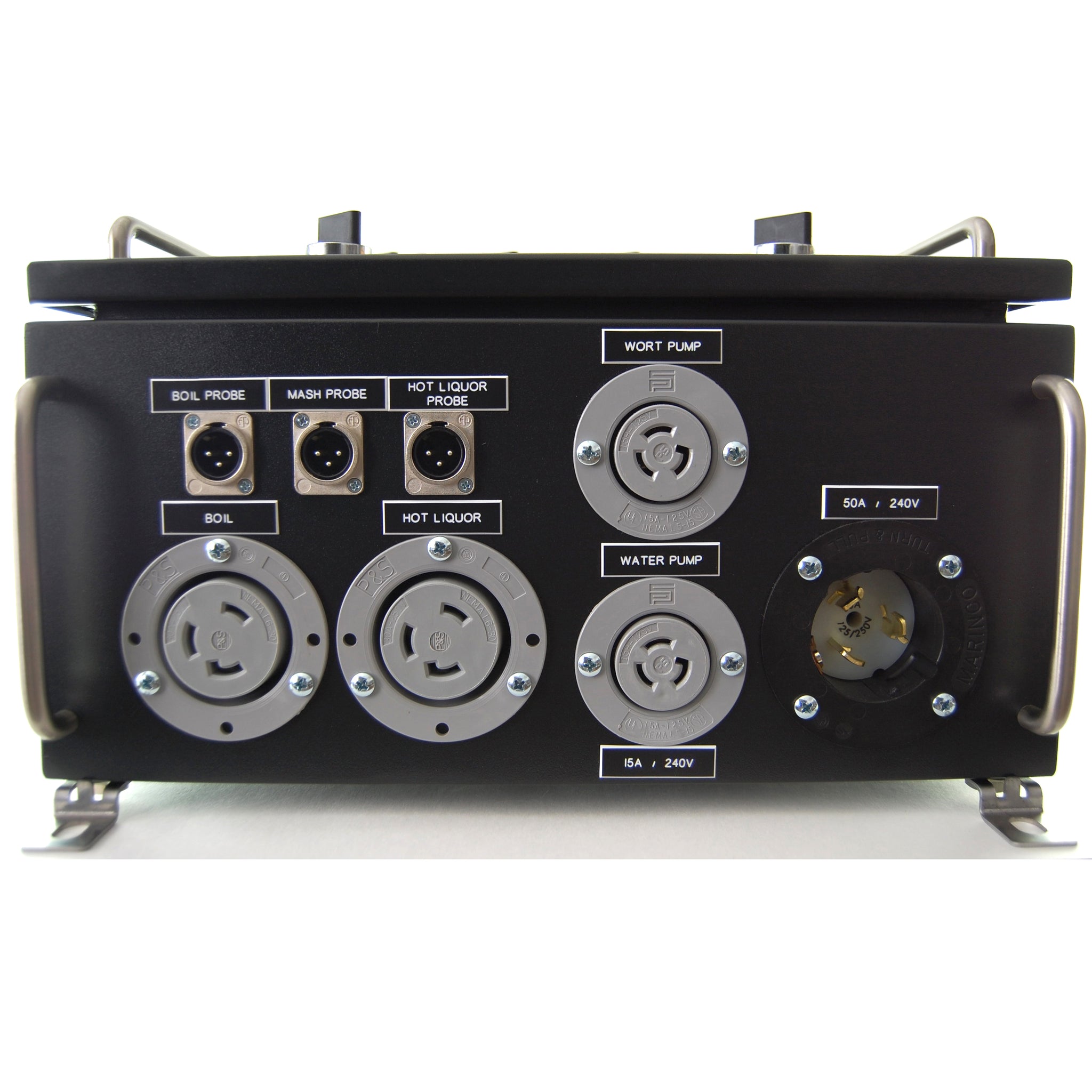 50A Electric Brewery Control Panel for back to back batches (DIY Kit, 240V only, for international use)