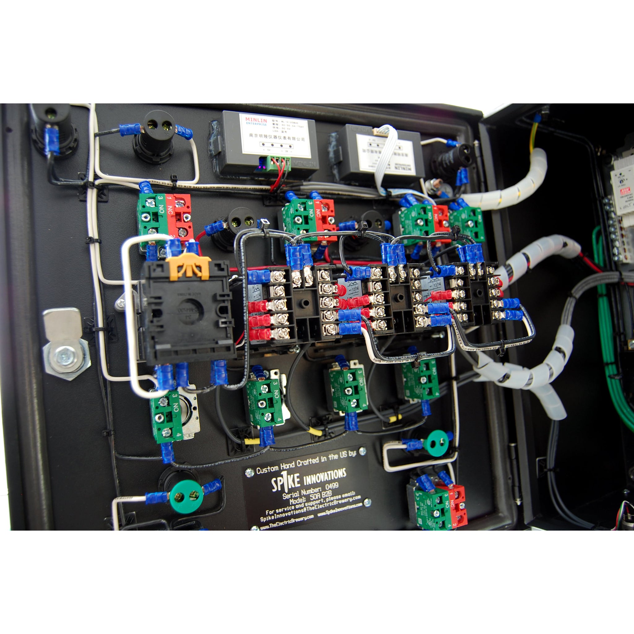 50A Electric Brewery Control Panel for back to back batches (Pre-Assembled)