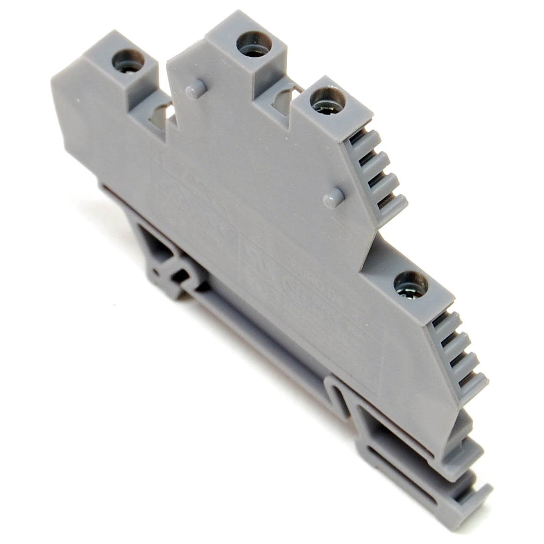 30A terminal block, 2 level, DIN rail mount