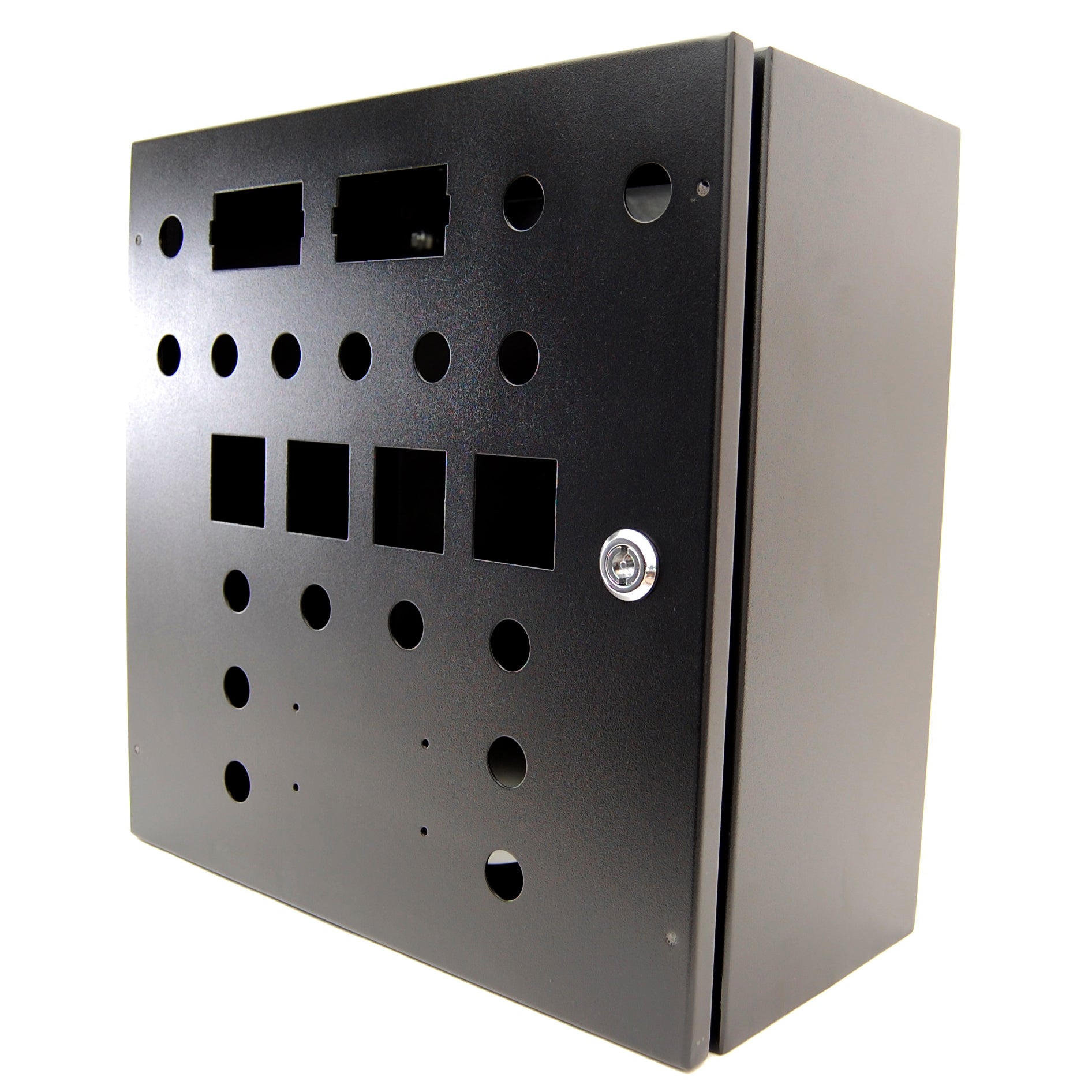16x16x8" enclosure pre-punched and painted for 50A Control Panel for back to back batches
