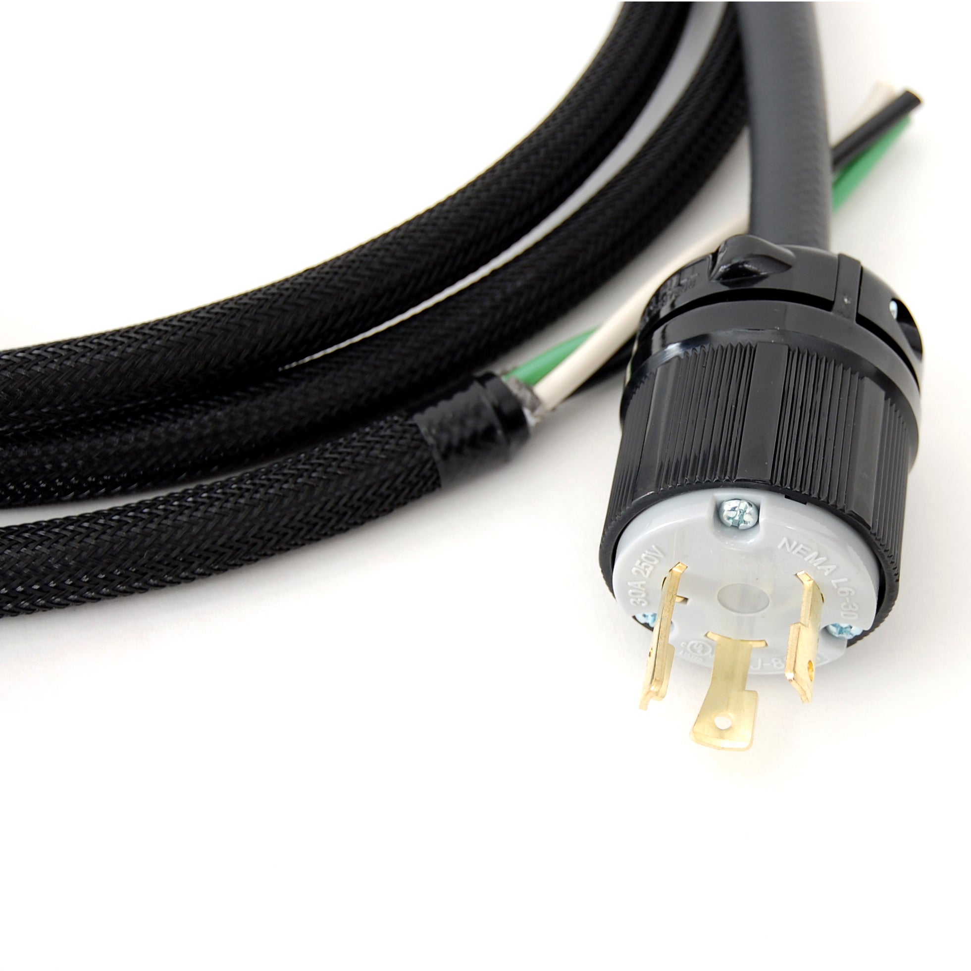 Electric Brewery heating element cord and plug assembly (250VAC, 30A)