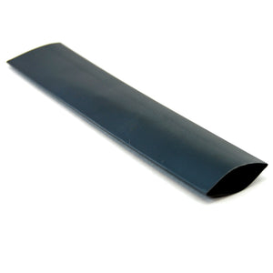 3/4" black heat shrink tubing, 2:1 shrink ratio (Sold by the foot)