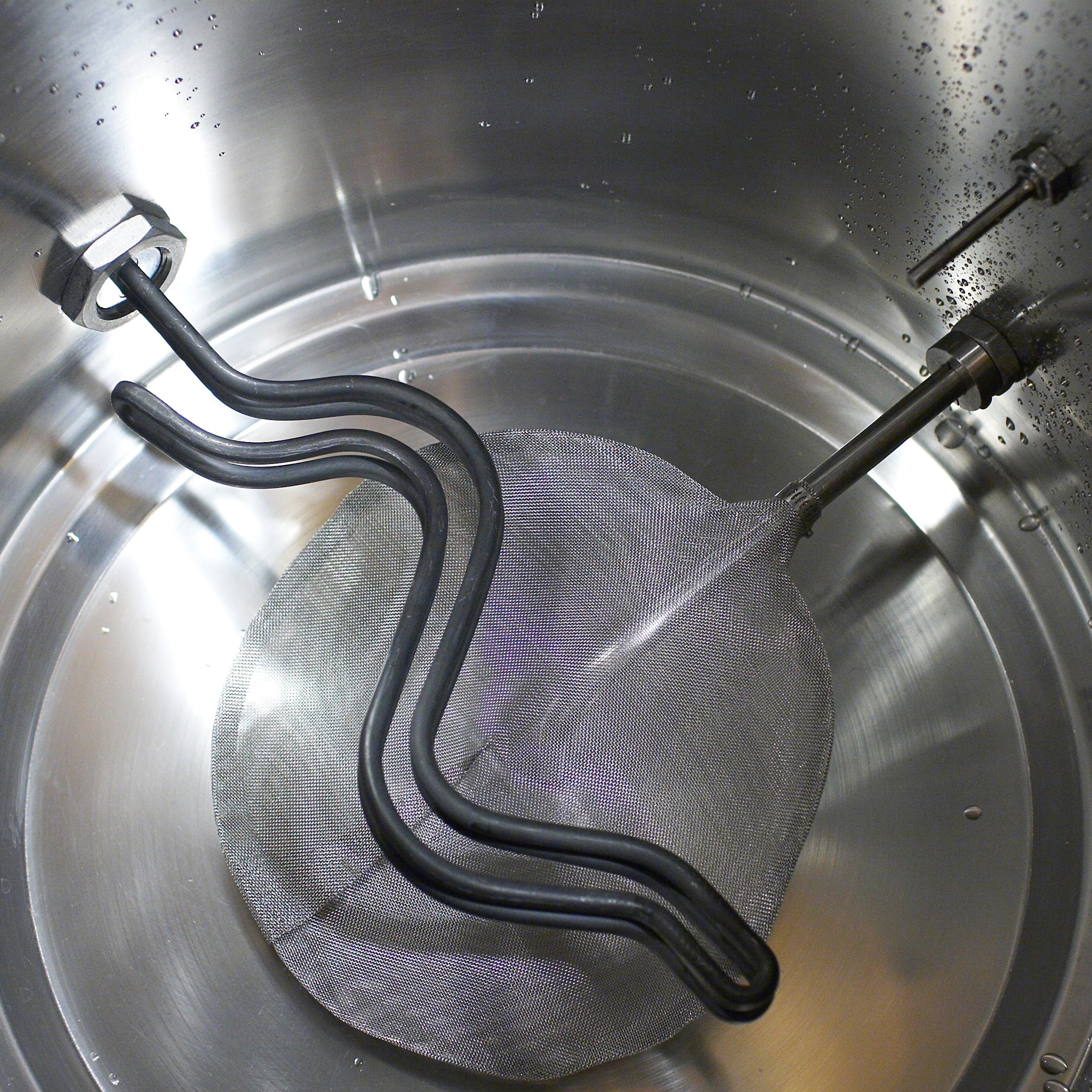Electric Brewery heating element assembly (DIY Kit, optional Tri-Clamp)