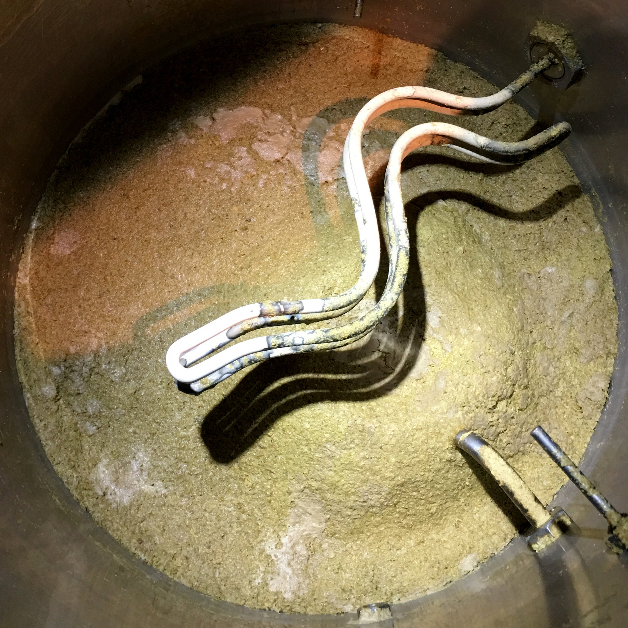 Hop Stopper 2.0 with 1/2" OD custom dip tube and NPT connector (for converted Sanke kegs/keggles)