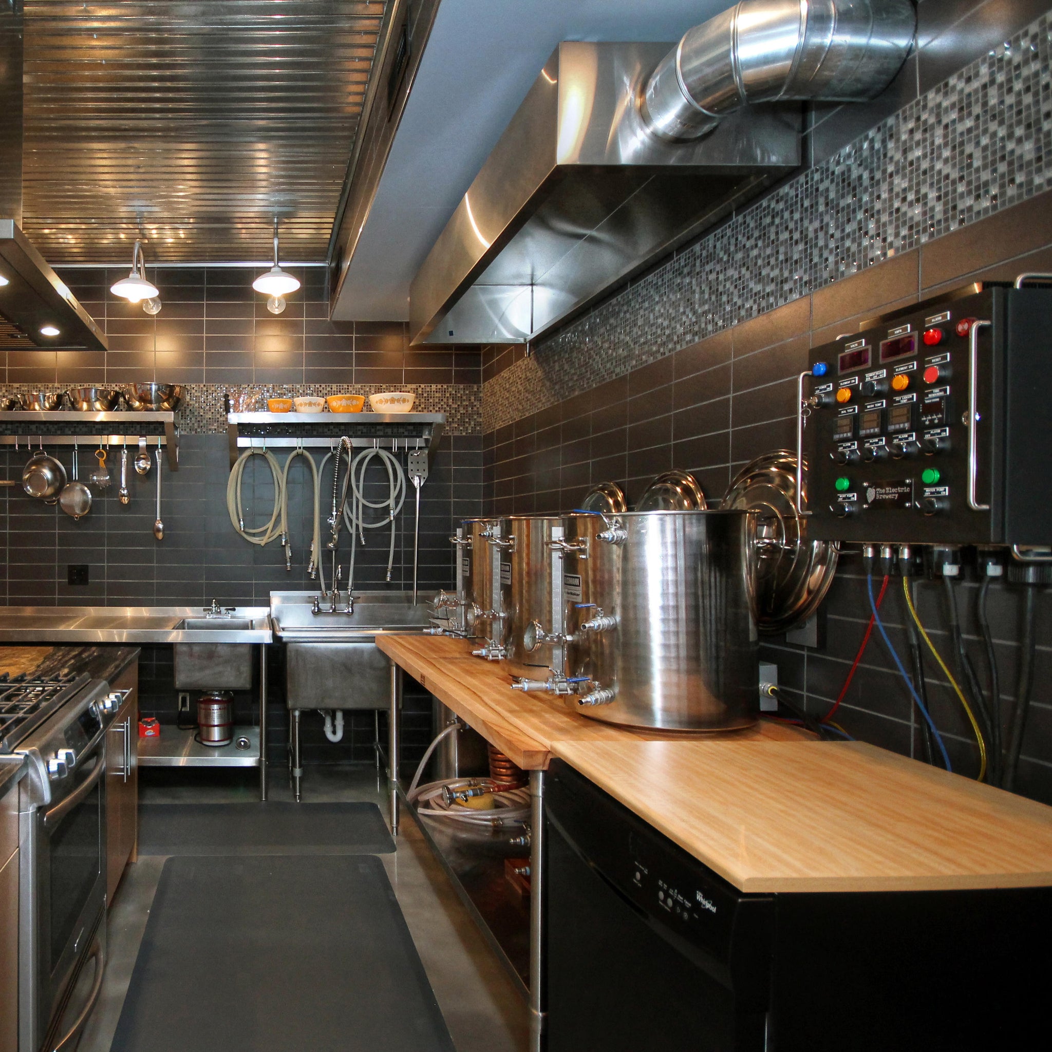Standard 30A Electric Brewery Control Panel (Pre-Assembled)