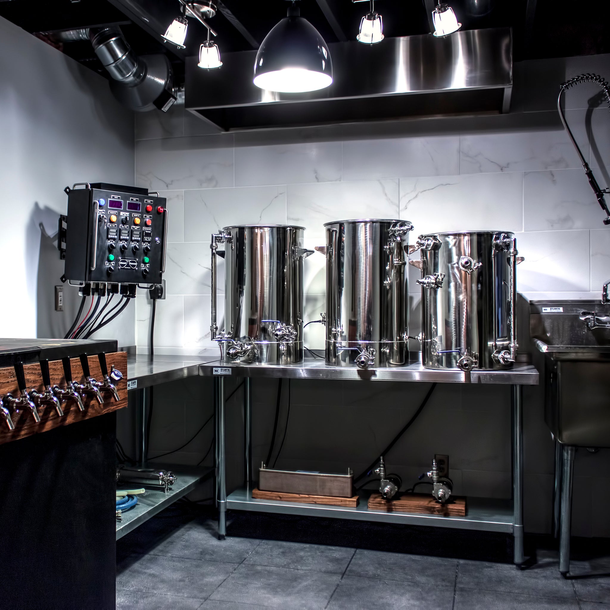 Standard 30A Electric Brewery Control Panel (Pre-Assembled)
