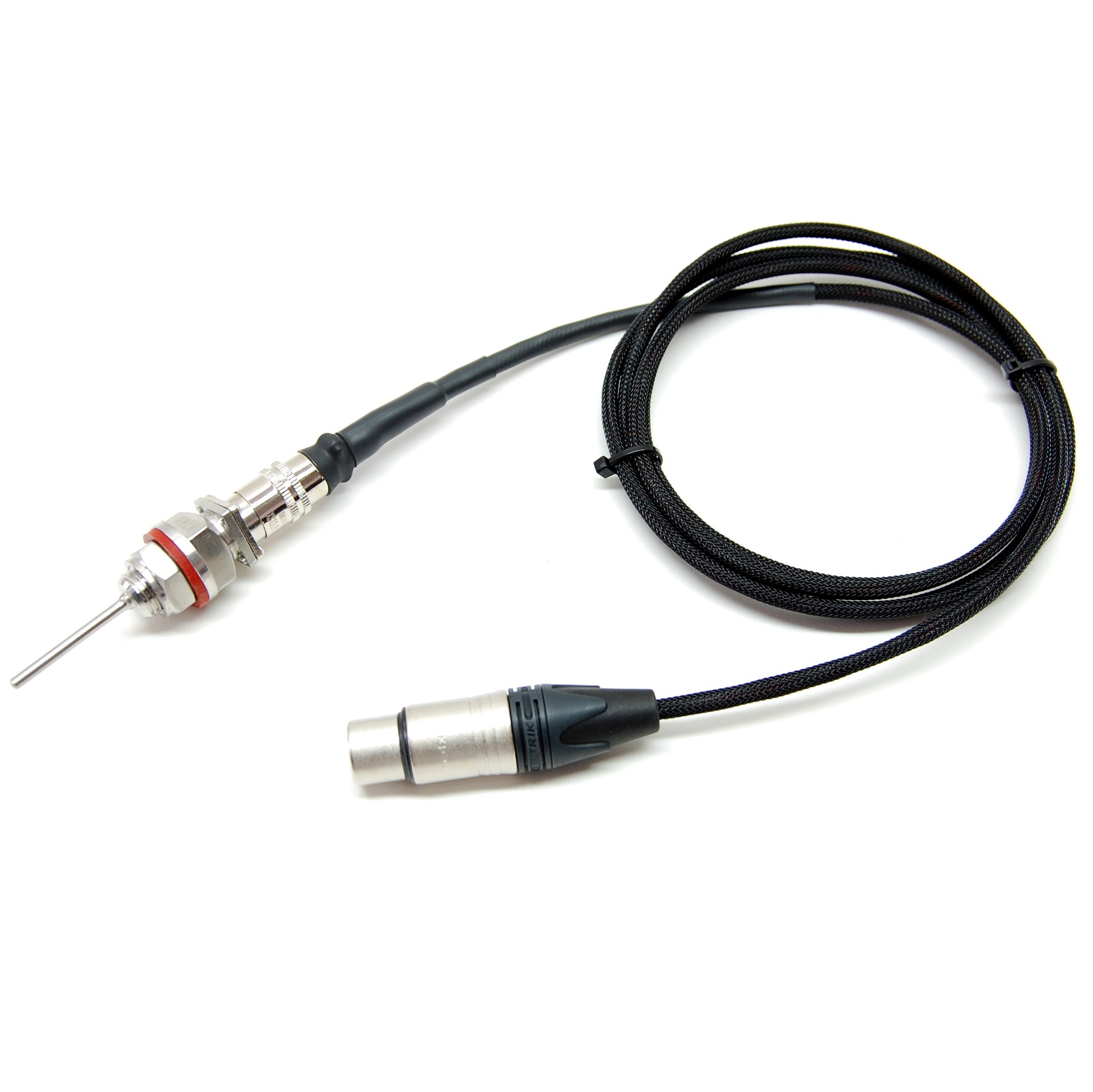 Electric Brewery temperature probe, M14x1.5 Metric, 2" probe length (Pre-Assembled)