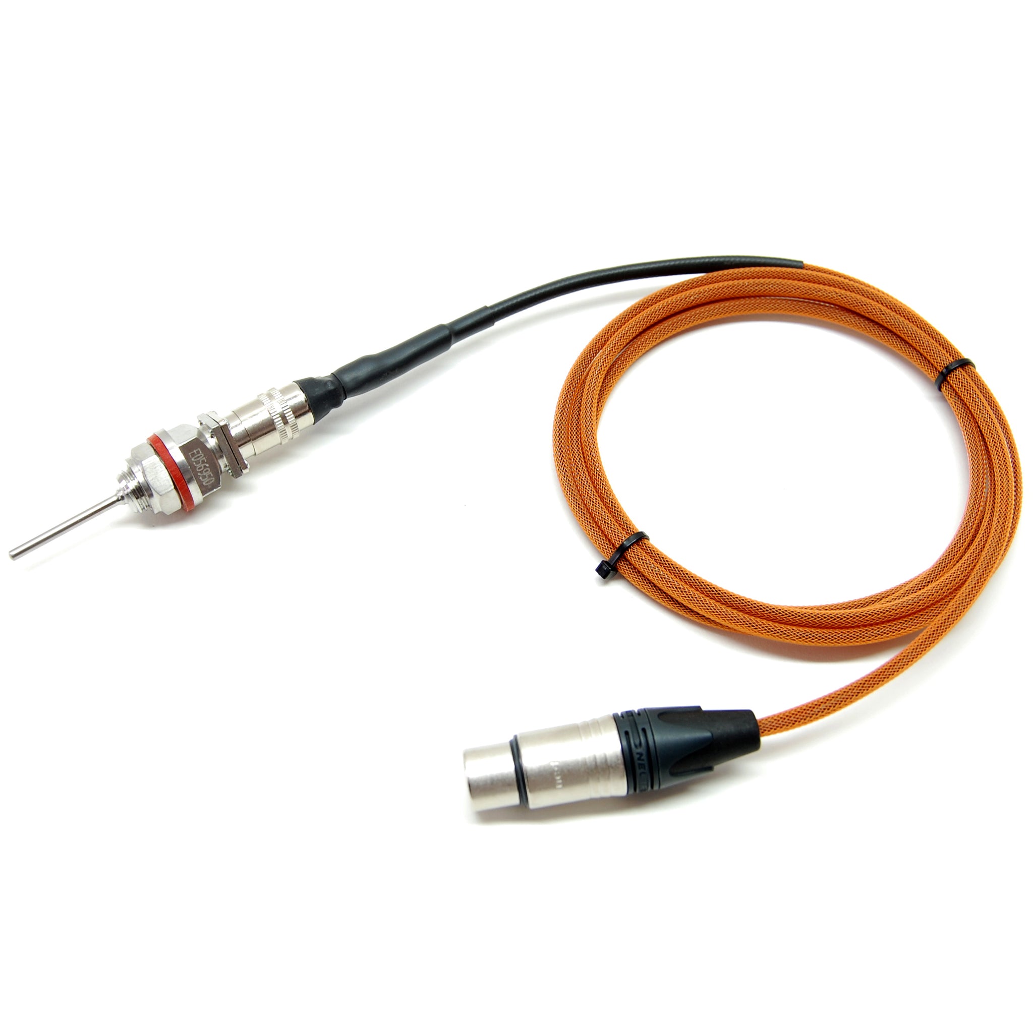 Electric Brewery temperature probe, M14x1.5 Metric, 2" probe length (Pre-Assembled)