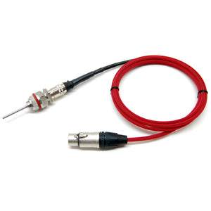 Electric Brewery temperature probe, M14x1.5 Metric, 2" probe length (Pre-Assembled)