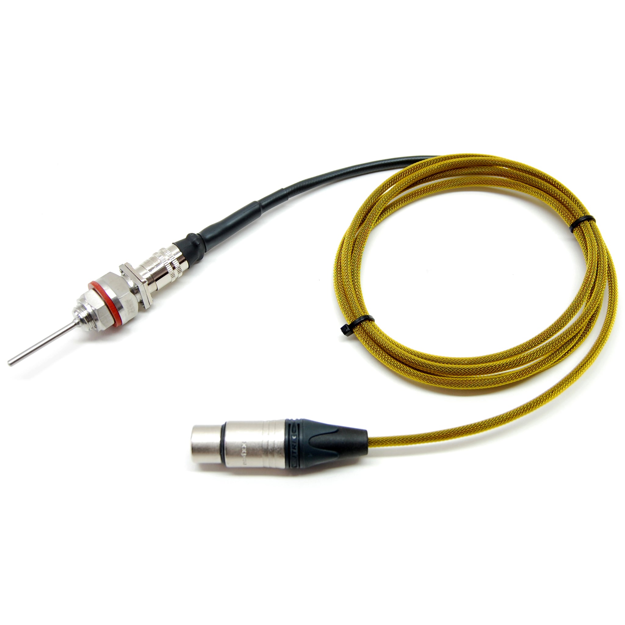 Electric Brewery temperature probe, M14x1.5 Metric, 2" probe length (Pre-Assembled)