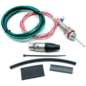 Electric Brewery temperature probe, M14x1.5 Metric, 2" probe length (DIY Kit)