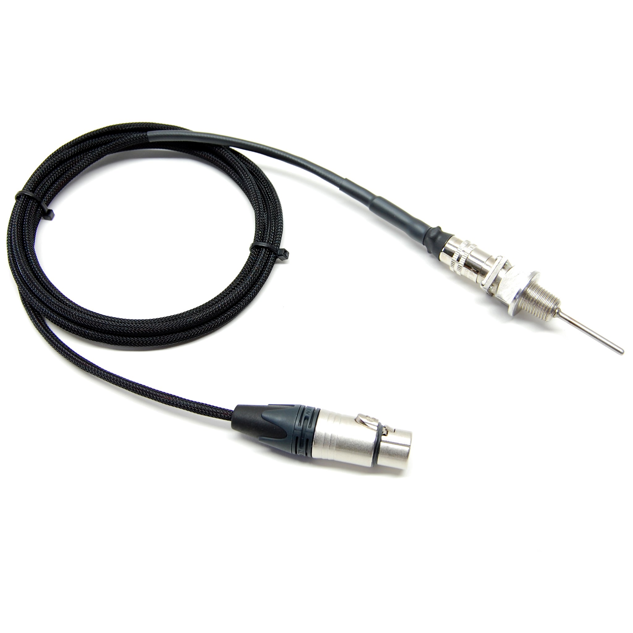 Electric Brewery temperature probe,1/4" NPT, 2" probe length (Pre-Assembled)