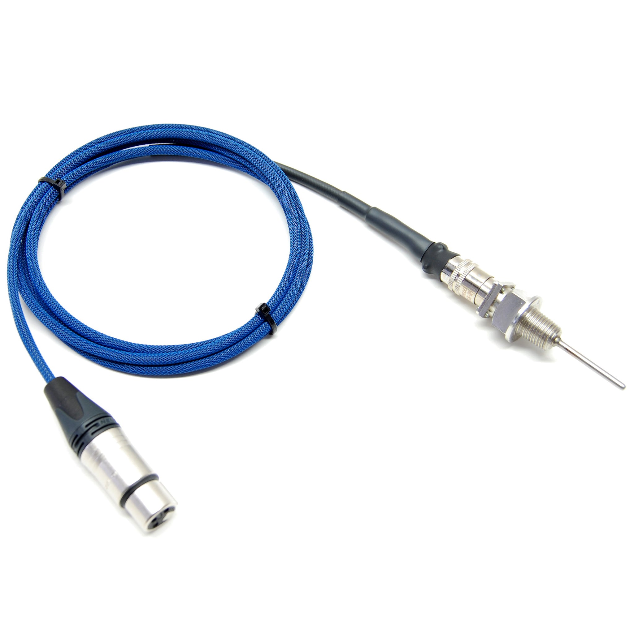 Electric Brewery temperature probe,1/4" NPT, 2" probe length (Pre-Assembled)