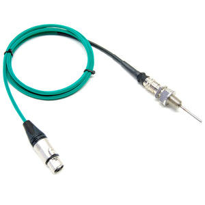 Electric Brewery temperature probe,1/4" NPT, 2" probe length (Pre-Assembled)