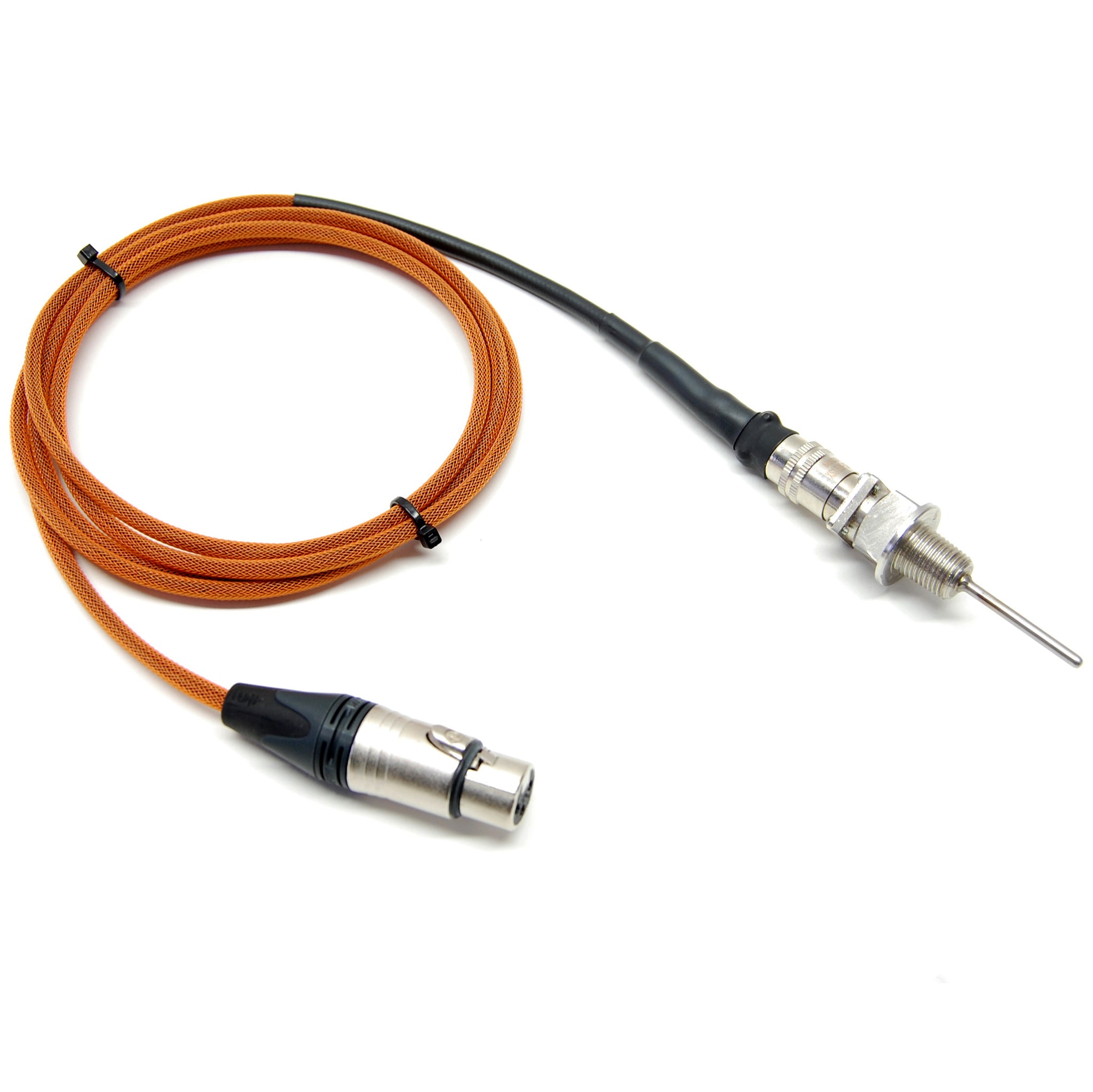 Electric Brewery temperature probe,1/4" NPT, 2" probe length (Pre-Assembled)