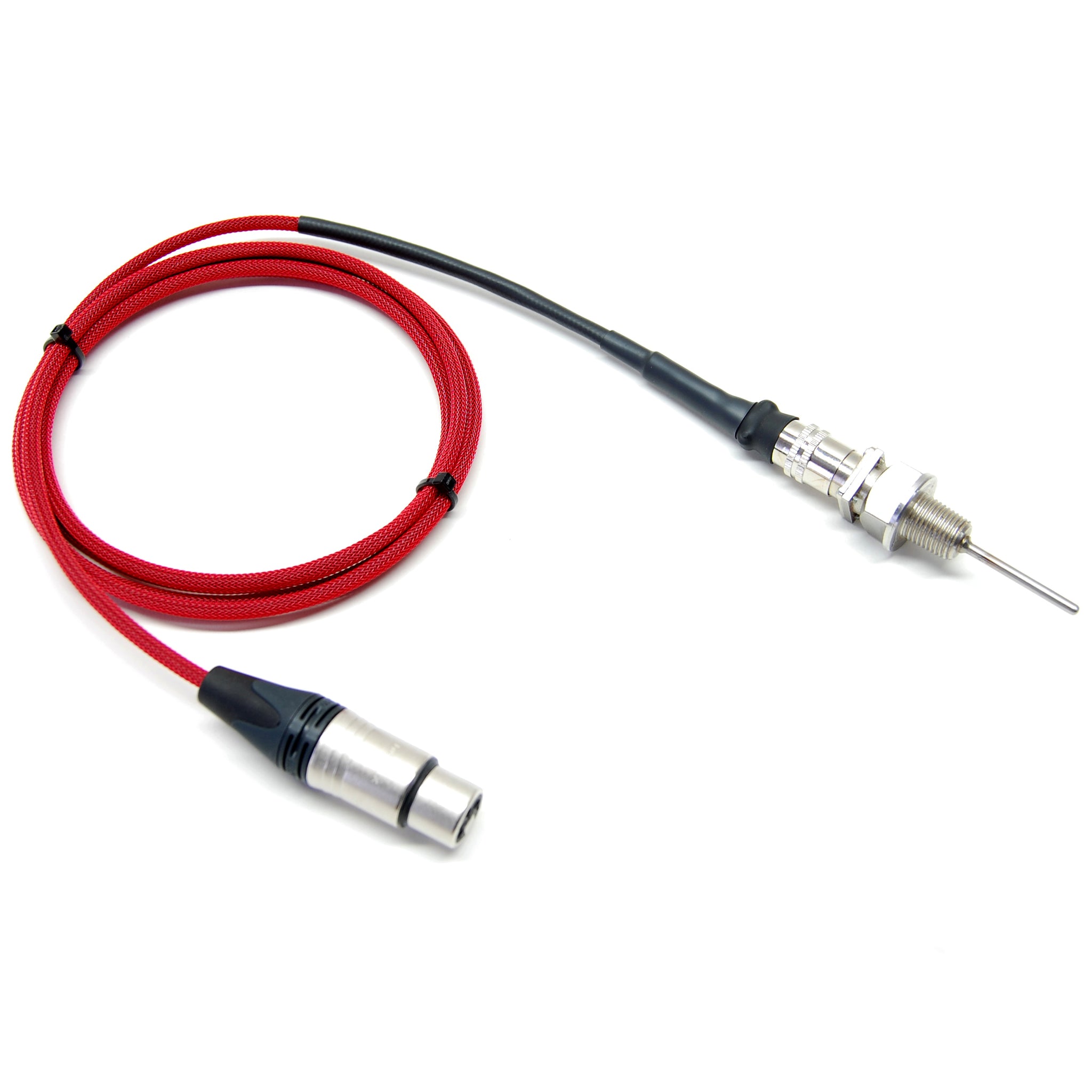 Electric Brewery temperature probe,1/4" NPT, 2" probe length (Pre-Assembled)
