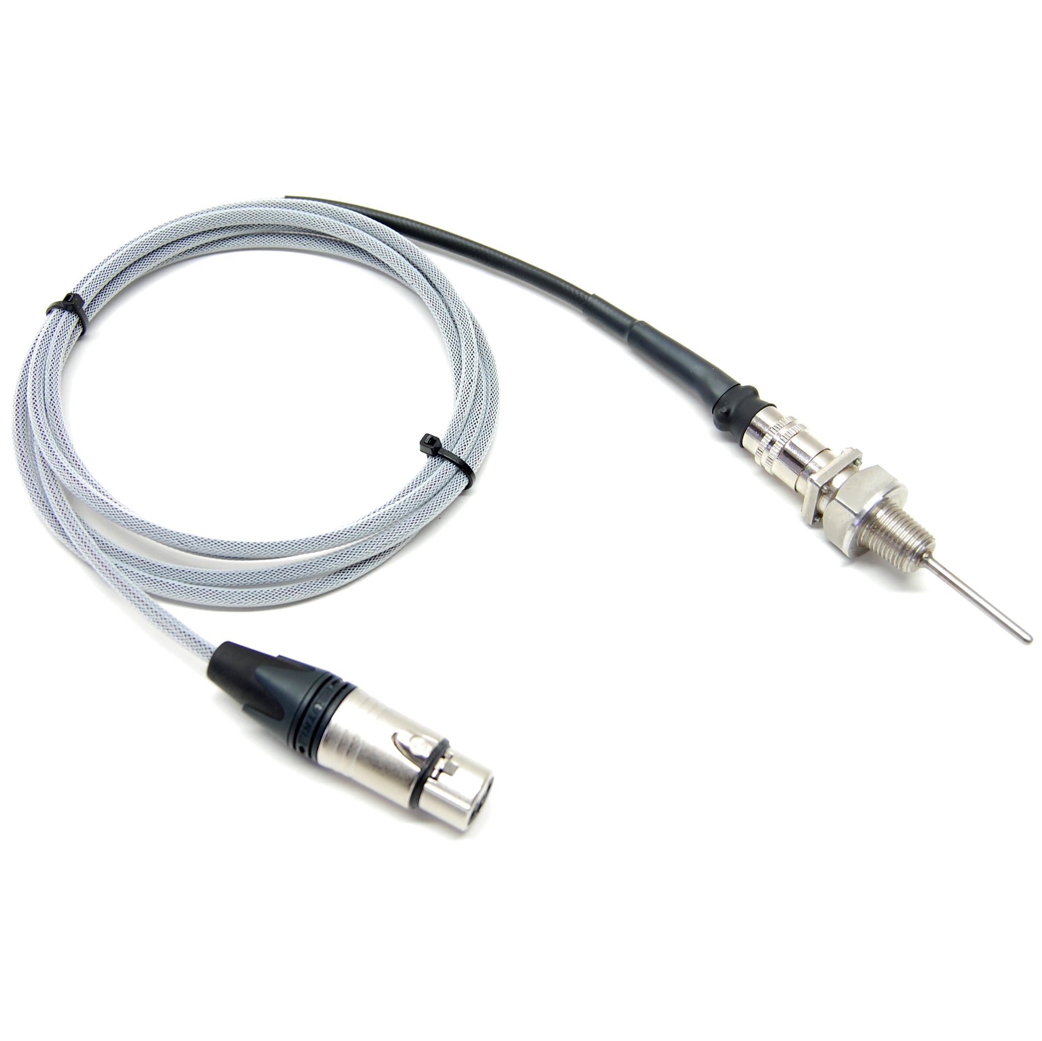 Electric Brewery temperature probe,1/4" NPT, 2" probe length (Pre-Assembled)