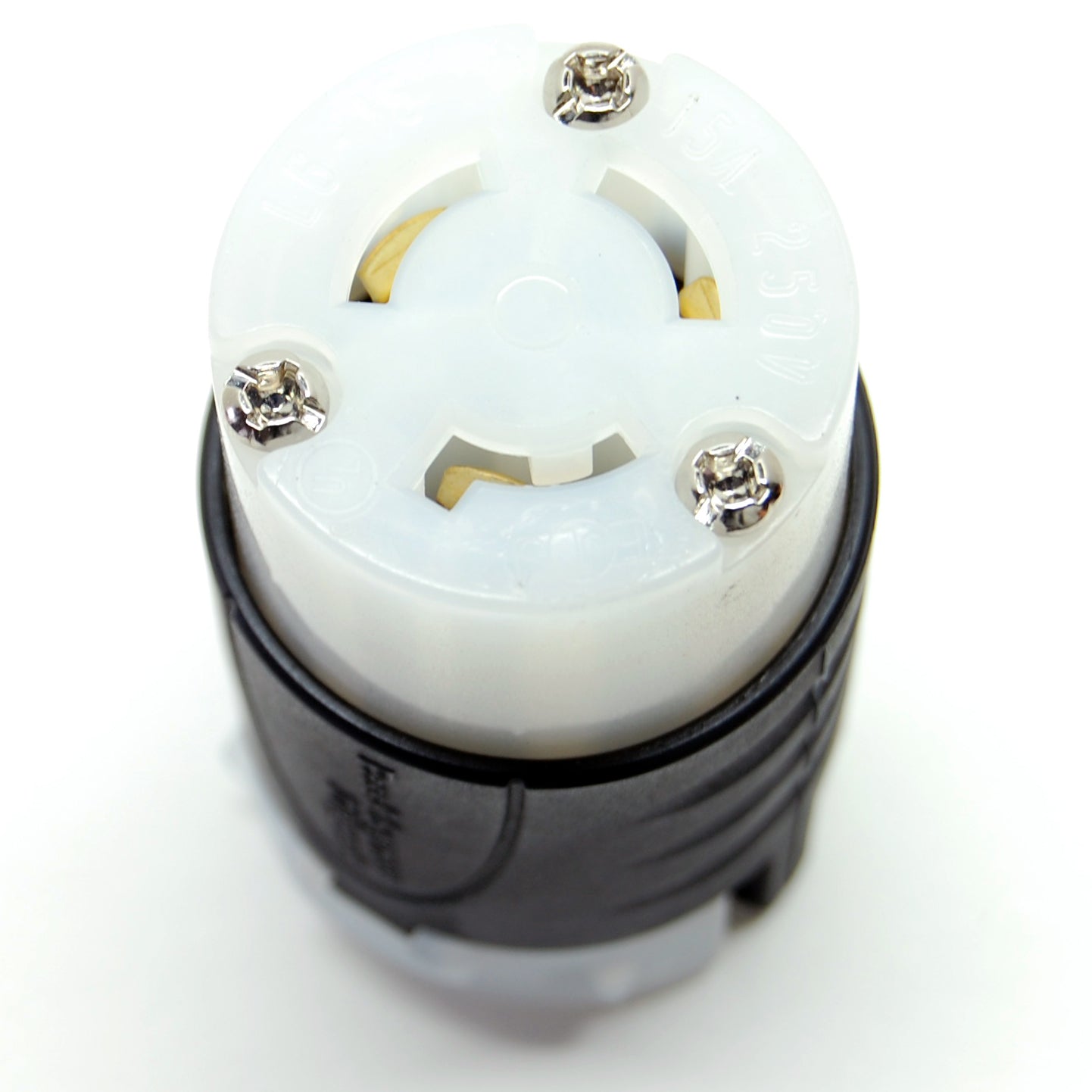 NEMA L6-15 (250VAC, 15A) twist lock electrical female connector