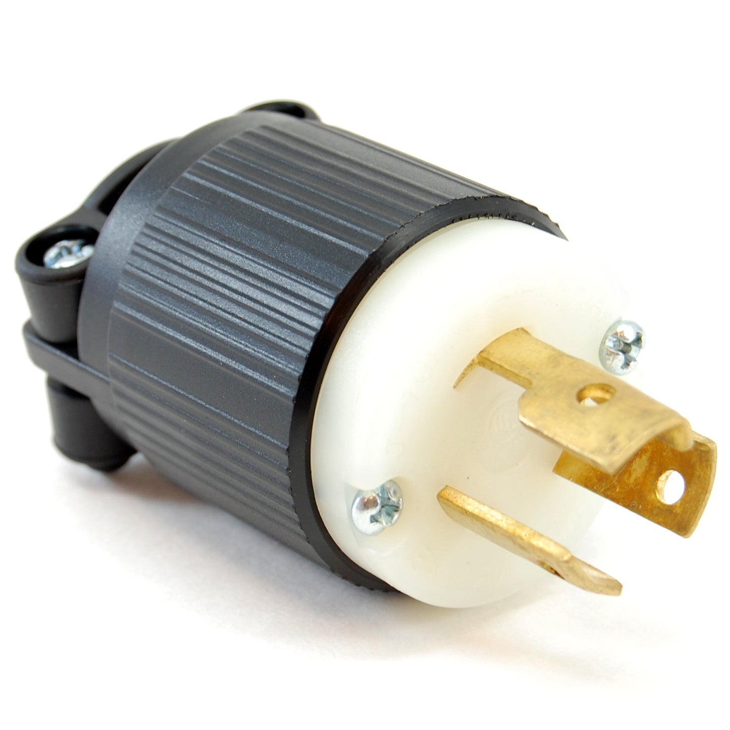 NEMA L5-15 (125VAC, 15A) twist lock electrical male plug