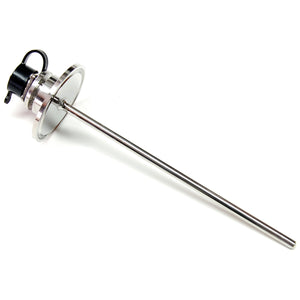 Temperature probe tip, 1.5" Tri-Clamp, 6"/150mm probe length