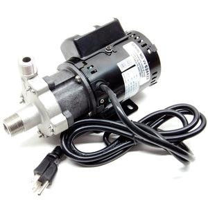 March pump, stainless steel head, center inlet, 115V (815-SS-C)