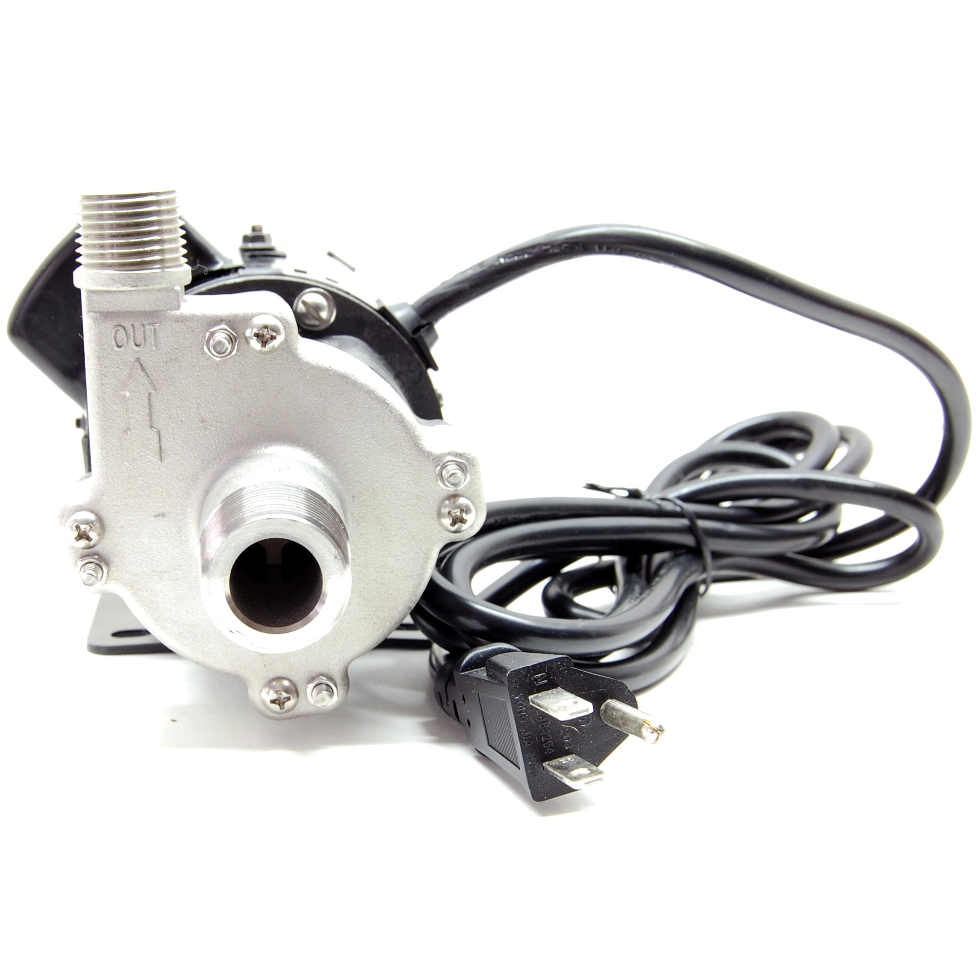March pump, stainless steel head, center inlet, 115V (815-SS-C)