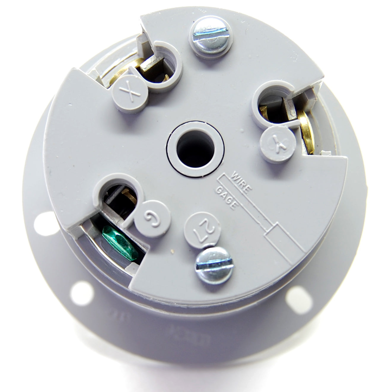 NEMA L6-30 (250VAC, 30A) twist lock electrical male receptacle