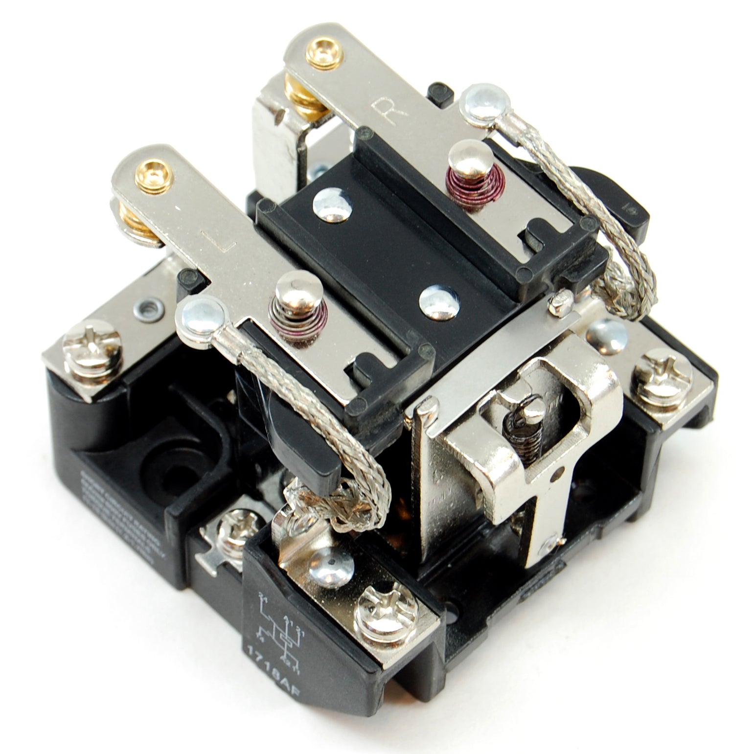 30A/240V DPST relay, 110-120V AC coil