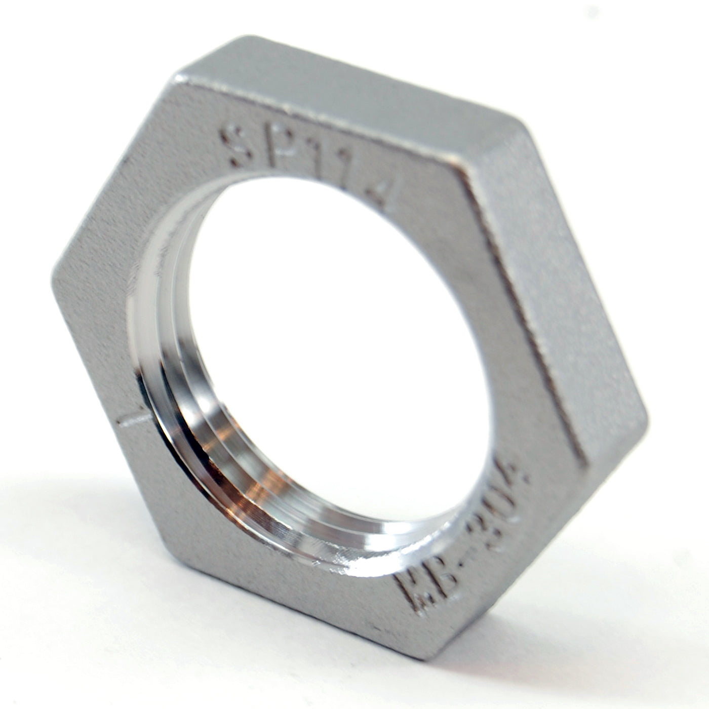 Stainless steel locknut, 1" NPS