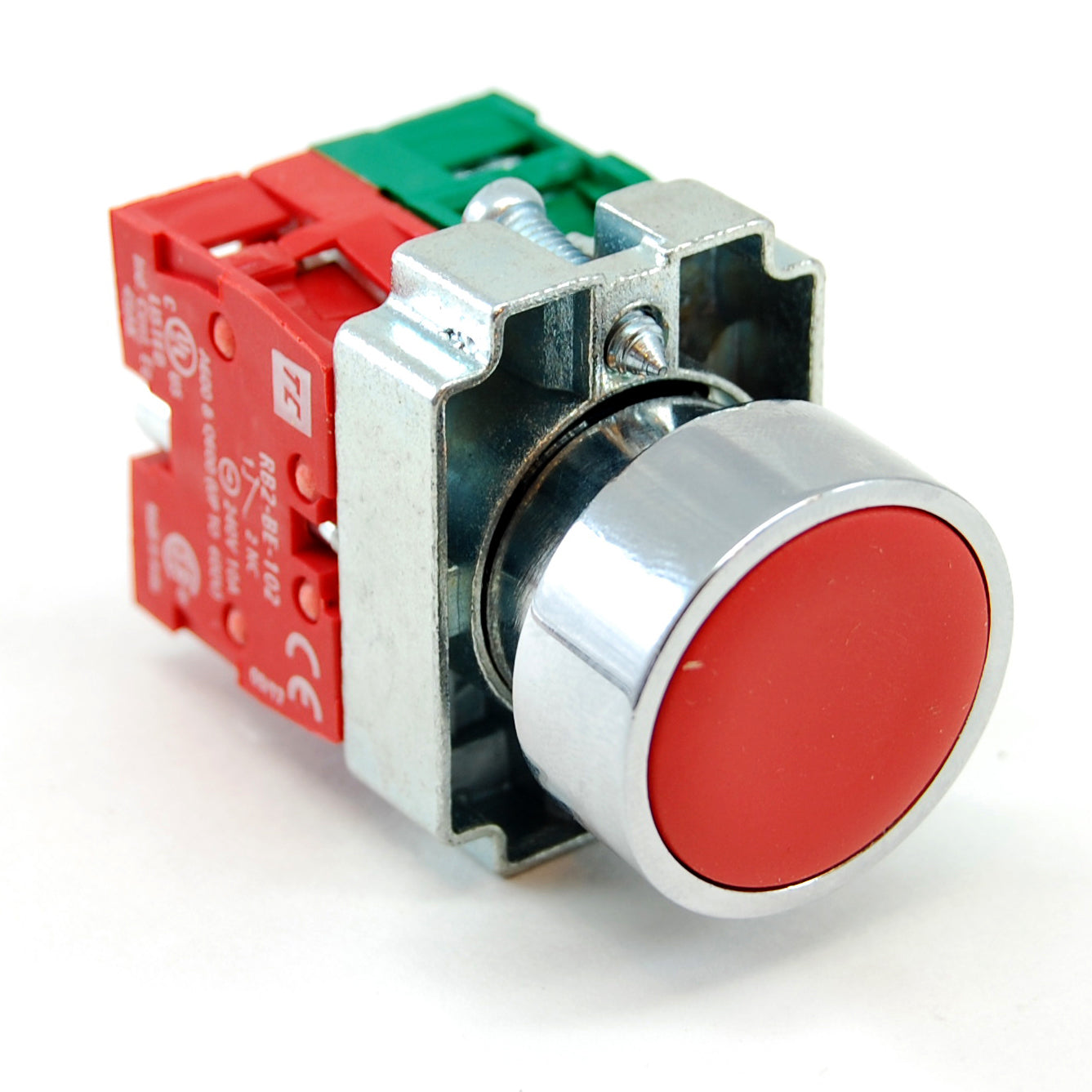 Momentary Pushbutton, NO/NC contactors