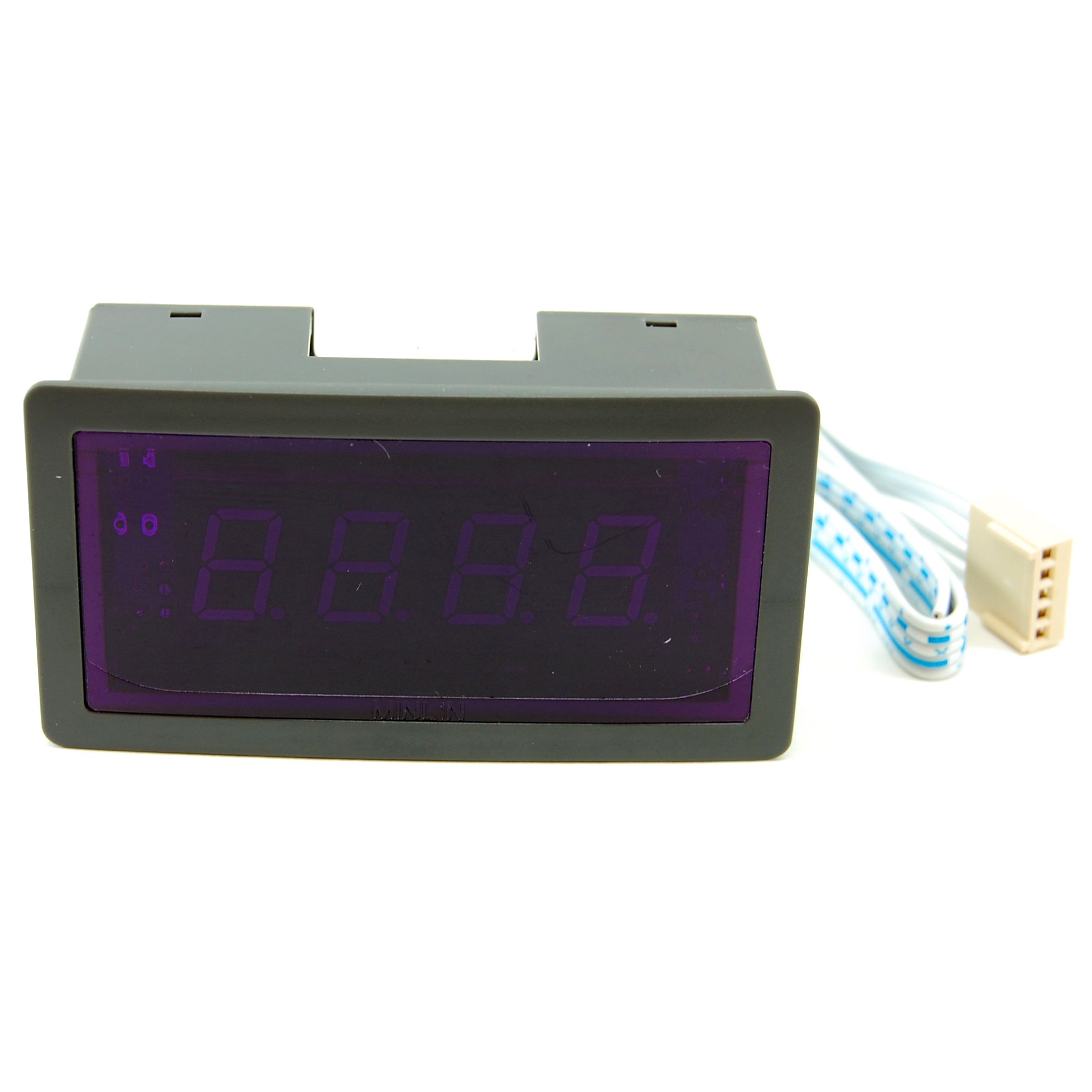 3 digit blue LED digital panel volt meter, 700V AC, 5V DC supply