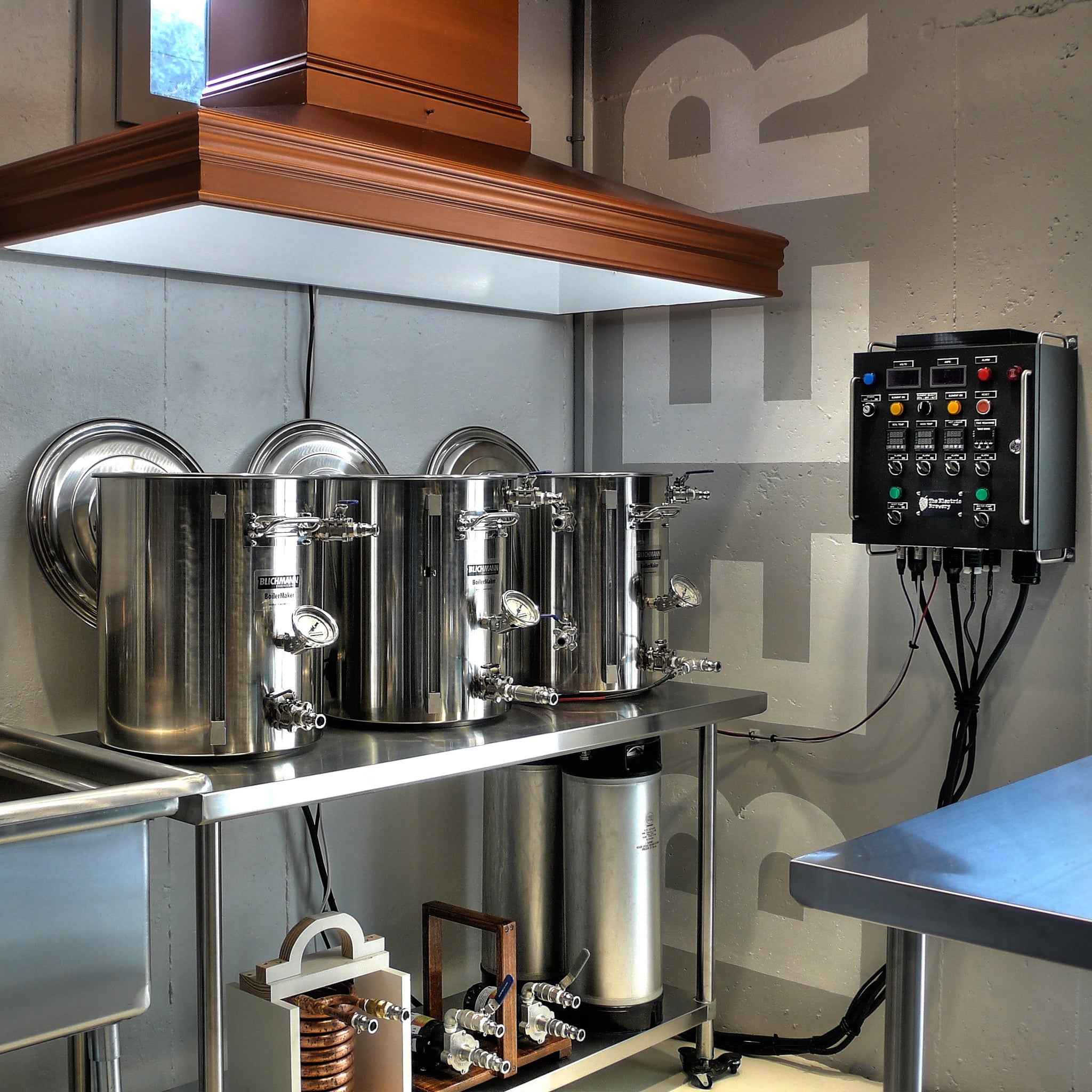 Standard 30A Electric Brewery Control Panel (Pre-Assembled)