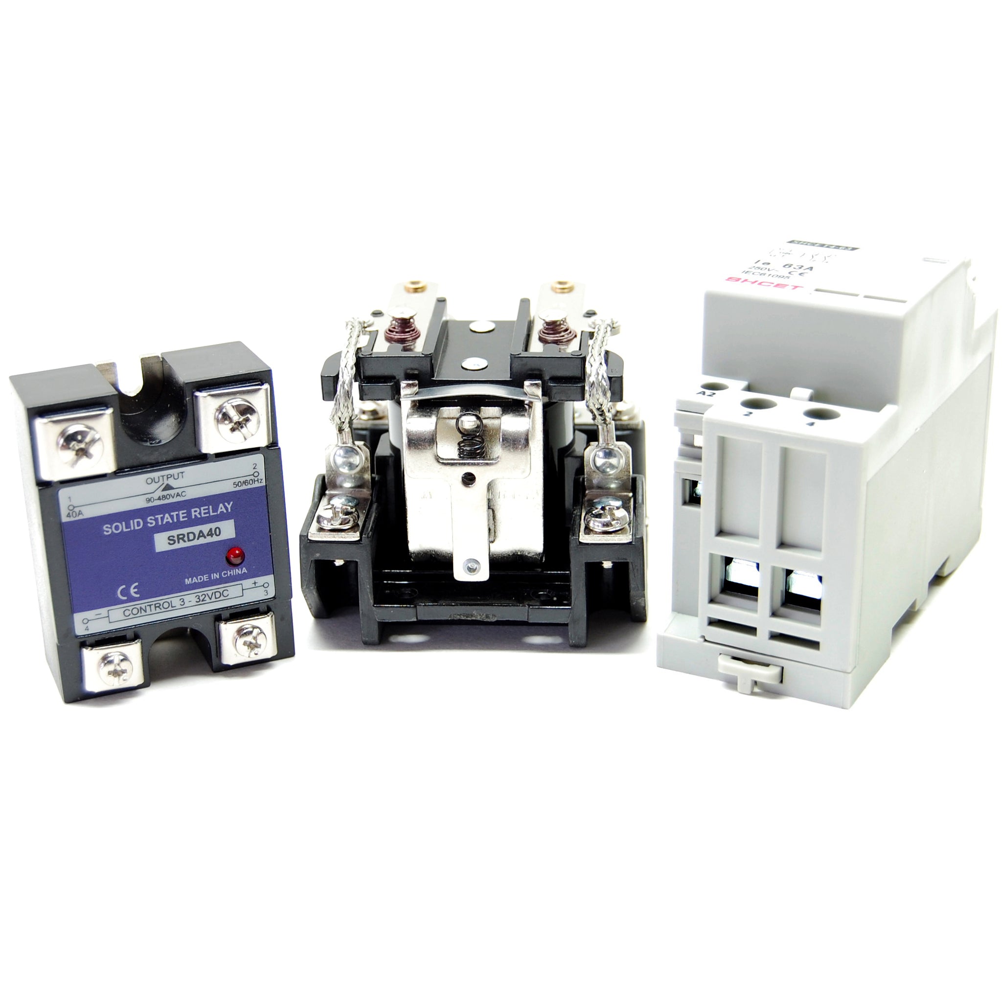 SSRs, Relays, Contactors