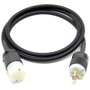 Extension cord for 120V pump with twist lock plug (L5-15R to L5-15P)