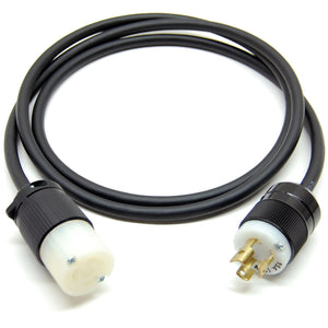 Extension cord for 120V pump with twist lock plug (L5-15R to L5-15P)