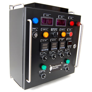 50A Electric Brewery Control Panel for 30+ gallons (DIY Kit, 240V only, for international use)