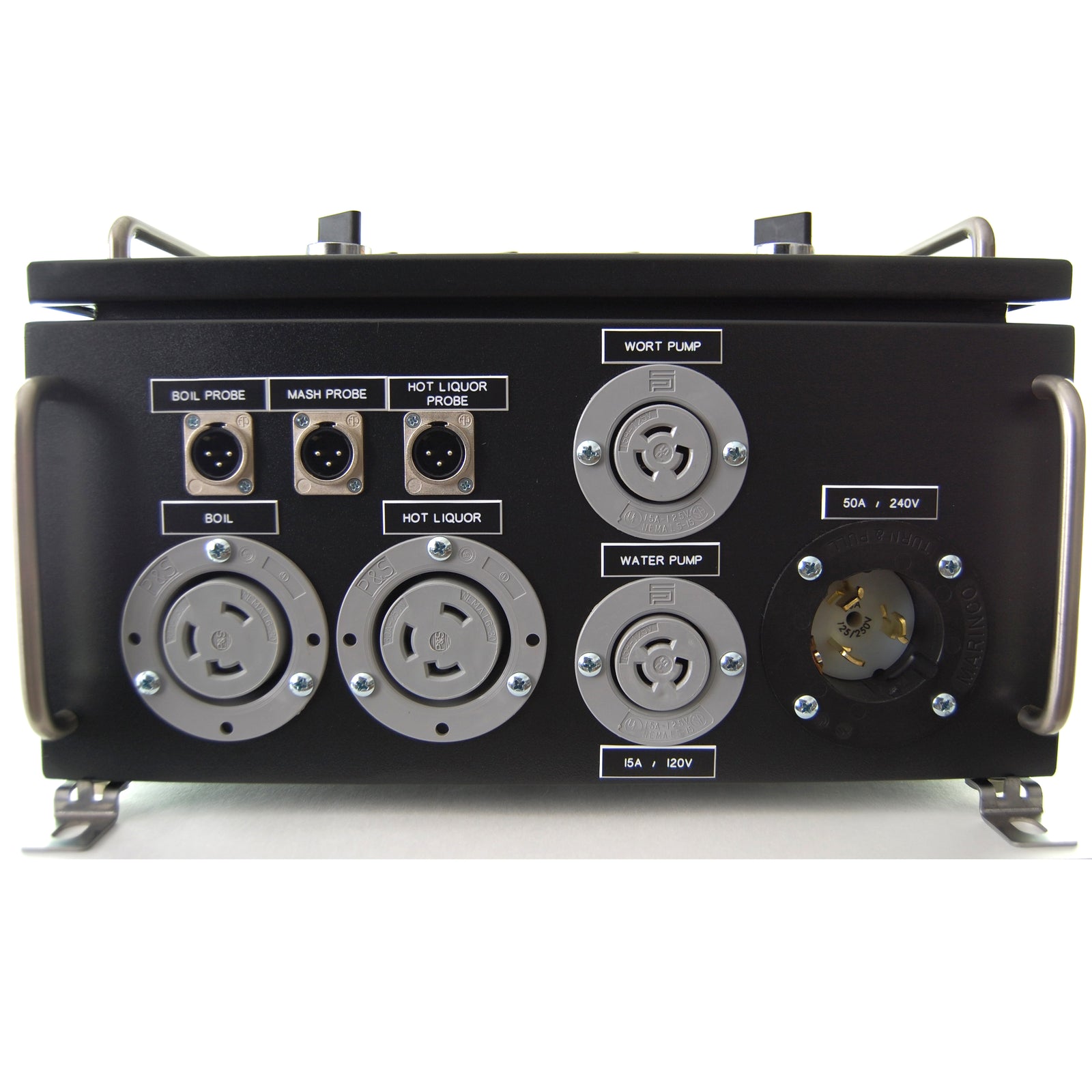 50A Electric Brewery Control Panel for back to back batches (PreAssem