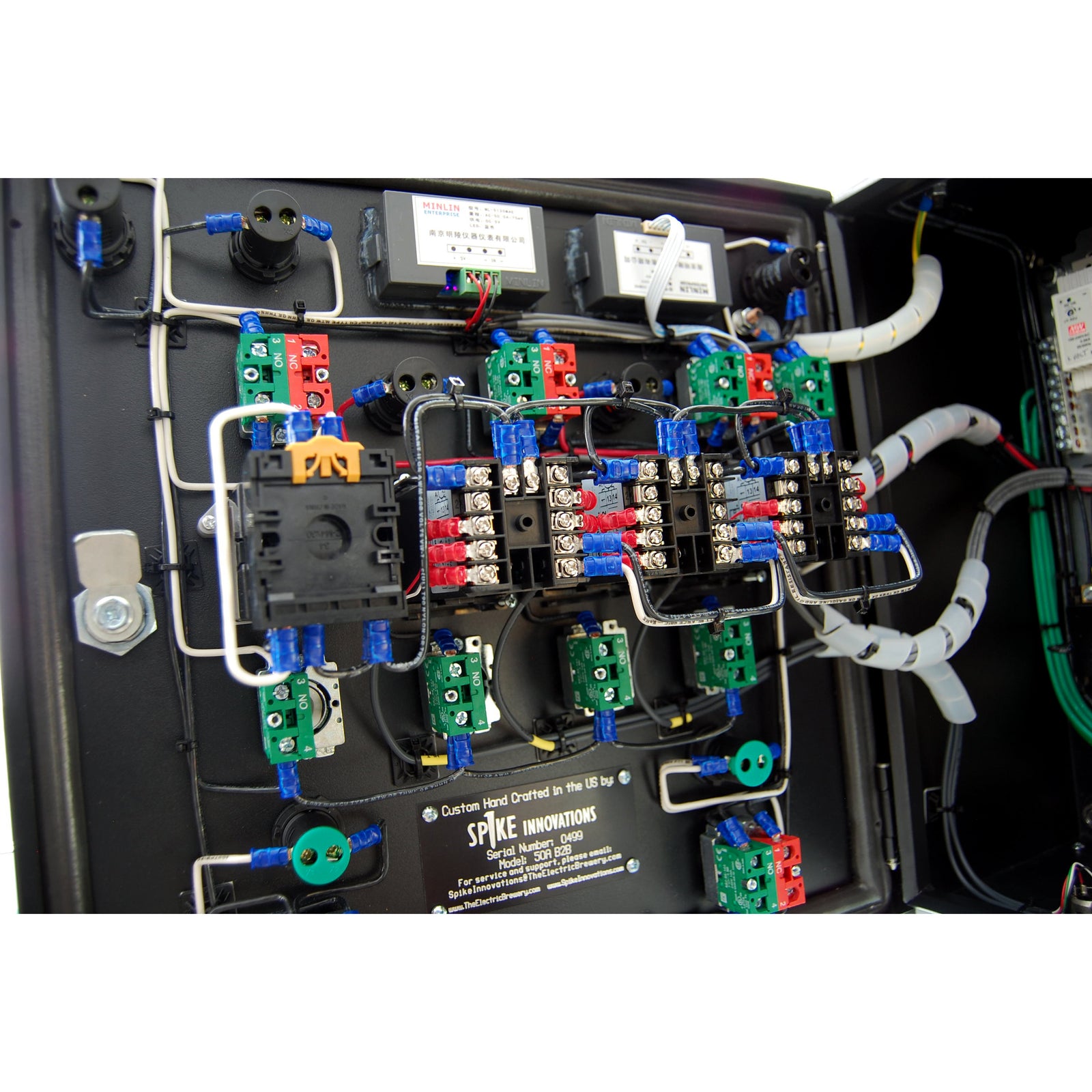 50A Electric Brewery Control Panel for back to back batches (PreAssem