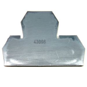 30A terminal block end cover, 2 level