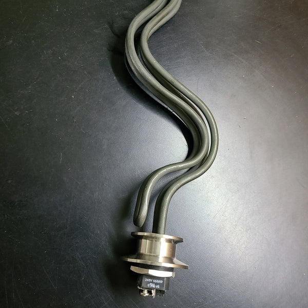 Electric Brewery heating element assembly (DIY Kit, optional TriClamp