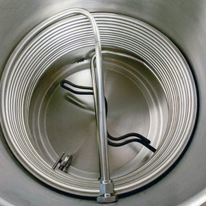 Electric Brewery HERMS Coil, standard size, 15.5" diameter, 7" high