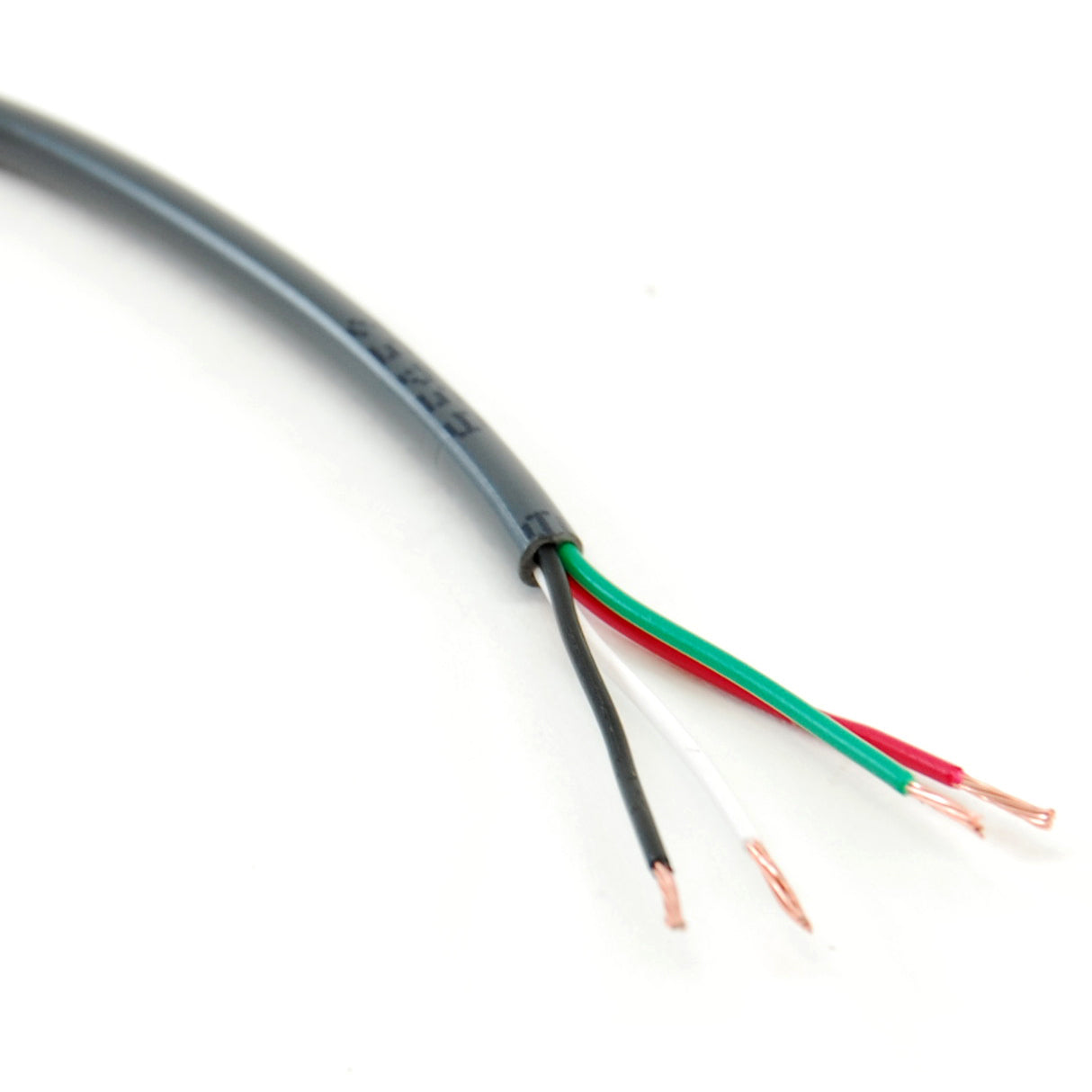 22 gauge 4-conductor wire (Sold by the foot)
