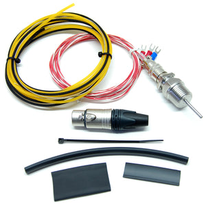 Electric Brewery temperature probe, 1/2" NPT, 1.5" probe length (DIY Kit)