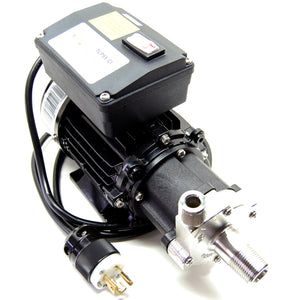 Chugger Mini Max TEFC pump, stainless steel head, center inlet, 115/230V (TCPSS-CI)