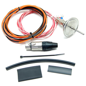 Electric Brewery temperature probe, 1.5" Tri-Clamp (DIY Kit)